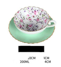 Load image into Gallery viewer, Mellissa coffee cup set English flower cup
