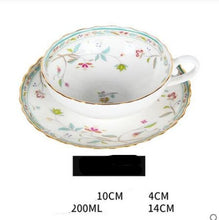 Load image into Gallery viewer, Mellissa coffee cup set English flower cup
