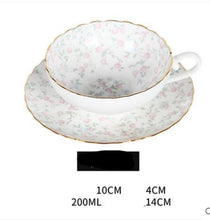 Load image into Gallery viewer, Mellissa coffee cup set English flower cup
