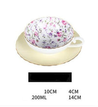 Load image into Gallery viewer, Mellissa coffee cup set English flower cup
