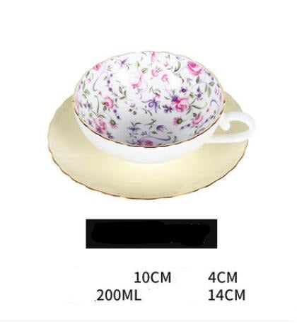 Mellissa coffee cup set English flower cup