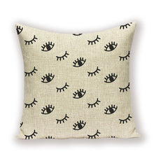 Load image into Gallery viewer, Stella  Eye Cushion Covers Linen Home Decoration
