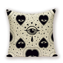 Load image into Gallery viewer, Stella  Eye Cushion Covers Linen Home Decoration
