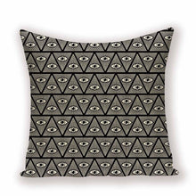 Load image into Gallery viewer, Stella  Eye Cushion Covers Linen Home Decoration
