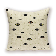 Load image into Gallery viewer, Stella  Eye Cushion Covers Linen Home Decoration
