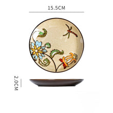 Load image into Gallery viewer, Alexa Creative hand-painted ceramic plate round plate
