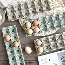 Load image into Gallery viewer, ceramic 12 separation egg tray
