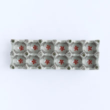 Load image into Gallery viewer, ceramic 12 separation egg tray
