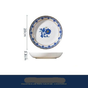Issabella  Ceramic Plate Set