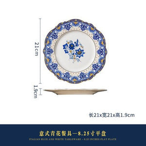 Issabella  Ceramic Plate Set