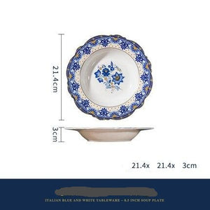 Issabella  Ceramic Plate Set