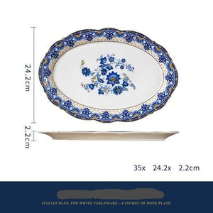 Issabella  Ceramic Plate Set