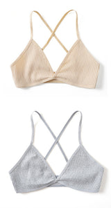 2 PCS comfort cotton bras