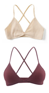 2 PCS comfort cotton bras