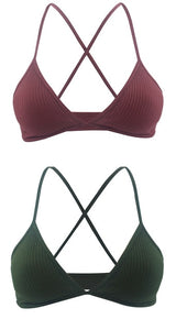 2 PCS comfort cotton bras