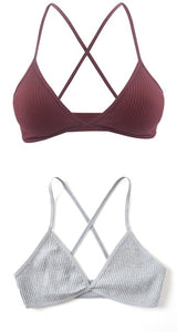 2 PCS comfort cotton bras