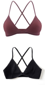 2 PCS comfort cotton bras