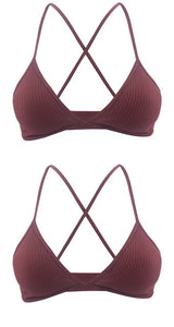 2 PCS comfort cotton bras