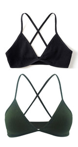 2 PCS comfort cotton bras