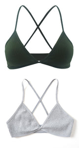 2 PCS comfort cotton bras