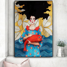 Load image into Gallery viewer, Abstract Colorful Canvas  Posters

