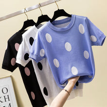 Load image into Gallery viewer, Channeling Polka Dot T Shirt
