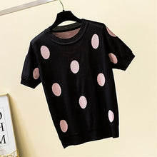 Load image into Gallery viewer, Channeling Polka Dot T Shirt
