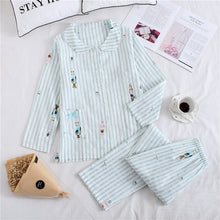 Load image into Gallery viewer, Amara cotton long sleeve casual sleepwear
