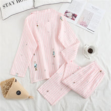 Load image into Gallery viewer, Amara cotton long sleeve casual sleepwear
