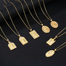 Load image into Gallery viewer, Virgin Mary Pendant Necklace
