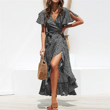 Load image into Gallery viewer, Parker Long Wrap Dress

