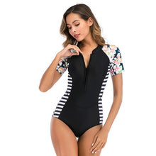 Load image into Gallery viewer, Tasha Leaves print swimsuit
