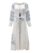 Load image into Gallery viewer, Felipa Bohemian Maxi Dress
