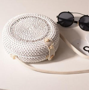 Alia  Rattan Bag Round
