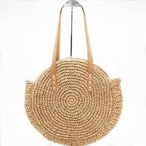 Alia  Rattan Bag Round