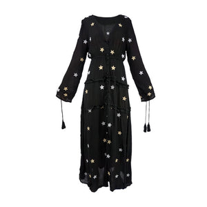 Star Bohemian beach dress