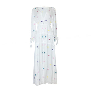 Star Bohemian beach dress