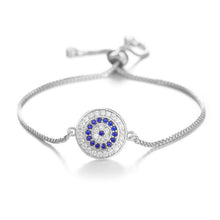 Load image into Gallery viewer, Juliana Eye Charm Adjustable Bracelet
