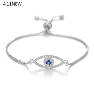 Juliana Eye Charm Adjustable Bracelet