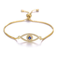 Load image into Gallery viewer, Juliana Eye Charm Adjustable Bracelet
