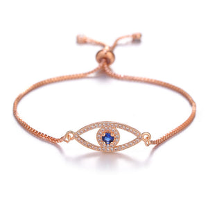 Juliana Eye Charm Adjustable Bracelet