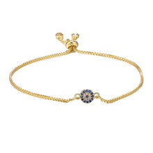 Load image into Gallery viewer, Juliana Eye Charm Adjustable Bracelet
