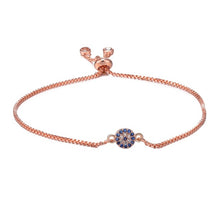 Load image into Gallery viewer, Juliana Eye Charm Adjustable Bracelet
