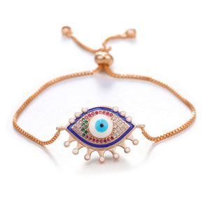 Juliana Eye Charm Adjustable Bracelet