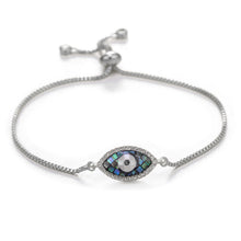Load image into Gallery viewer, Juliana Eye Charm Adjustable Bracelet

