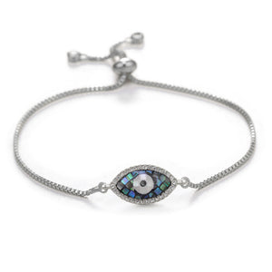 Juliana Eye Charm Adjustable Bracelet