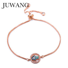 Load image into Gallery viewer, Juliana Eye Charm Adjustable Bracelet

