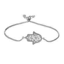 Load image into Gallery viewer, Juliana Eye Charm Adjustable Bracelet
