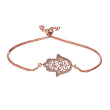 Load image into Gallery viewer, Juliana Eye Charm Adjustable Bracelet
