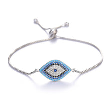 Load image into Gallery viewer, Juliana Eye Charm Adjustable Bracelet
